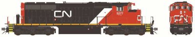 Bowser 26224 - HO GMDD SD40-2W - DC - CN Noodle 2000s+ #5277