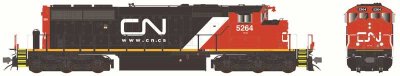 Bowser 26228 - HO GMDD SD40-2W - DC - CN Website 2010s+ #5264