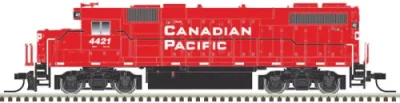 Atlas 40004835 - N Scale EMD GP38-2 Phase II - LokSound and DCC -- Canadian Pacific 4421 (red, wh...