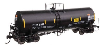 WalthersProto 100061 - HO Scale 40' Trinity 14,000-Gallon Molten Sulfur Tank Car - Ready to Run -...