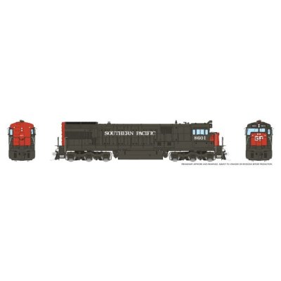 Rapido 43026 - HO GE U33C w/ fairing (DC/Silent): Southern Pacific - Bloody Nose w/ Logo: #8611