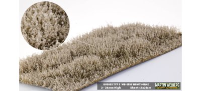 Martin Welberg Scenic Studios WB-SFHF - Bushes - Hawthorne - Type F