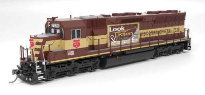 Broadway Limited Imports 9822 HO Scale EMD SD45 - Sound and DCC - Paragon4(TM) -- Wisconsin Centr...