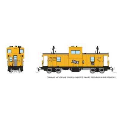 Rapido 510062 - N Wide Vision Caboose: Toronto & Buffalo:: #82