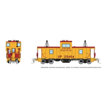 Rapido 510084 - N Wide Vision Caboose: Union Pacific: #25404