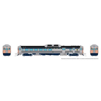 Rapido 516045 - N Budd RDC-3 (Ph 1) (DC/Silent): Alaska: #701