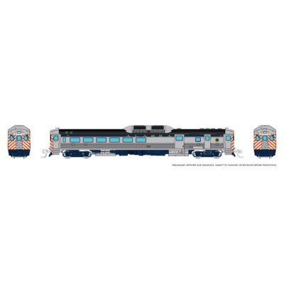 Rapido 516046 - N Budd RDC-3 (Ph 1) (DC/Silent): Alaska: #702