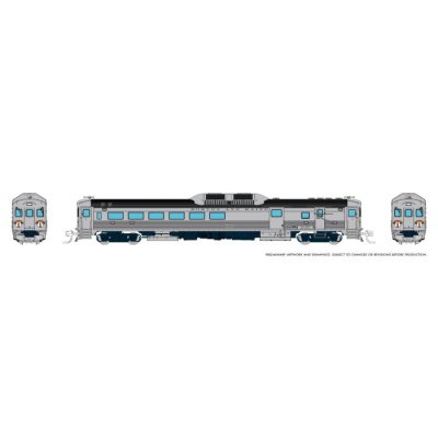 Rapido 516548 - N Budd RDC-3 (Ph 1) (DC/DCC/Sound): Boston & Maine - Minuteman: #6302