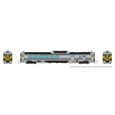 Rapido 516556 - N Budd RDC-3 (Ph 2) (DC/DCC/Sound): Canadian National - Green Scheme: D303