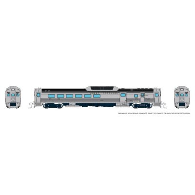 Rapido 516563 - N Budd RDC-3 (Ph 2) (DC/DCC/Sound): Great Northern: #2350