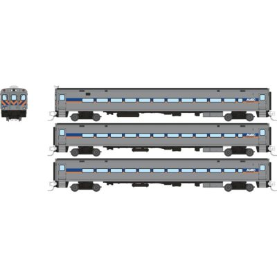 Rapido 528057 - N Comet Car: MARC: Set #1 (Cab Car and 2 Coaches)