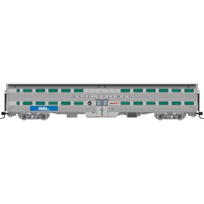 Rapido 545011-1 - N Gallery Commuter Car: Metra - BNSF Swoosh Coach: Single Car #777