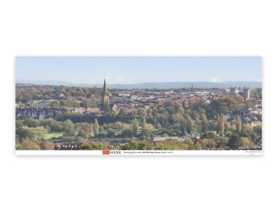 Peco SKP06 - Backscene Photographic Background 95 x 13" 240 x 33.3cm -- Town Scene