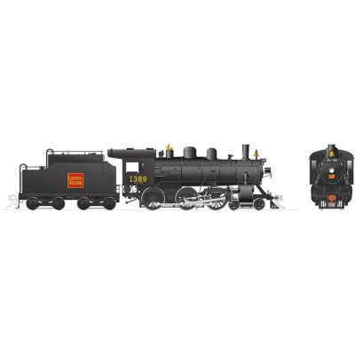 Rapido 603013 - HO Scale H-6-g 4-6-0 (DC/Silent): CNR - Straight Wafer: #1389