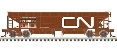 Atlas 20006810 - HO 70-Ton Hart Ballast Car 3-Pack - Ready to Run - Master(R) -- Canadian Nationa...