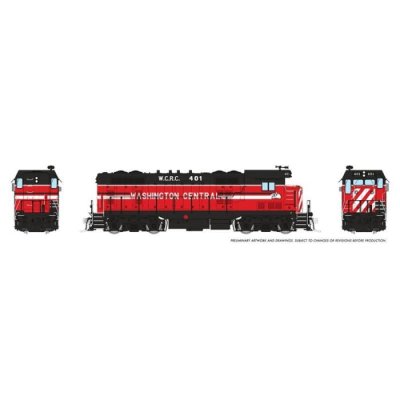 Rapido 70131 - HO ATSF CF7 w/ Square Cab (DC/Silent): Washington Central: #401