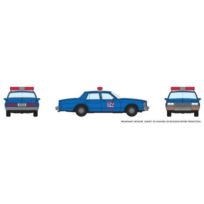 Rapido 800013 - HO Chevrolet Impala Sedan: CN Police