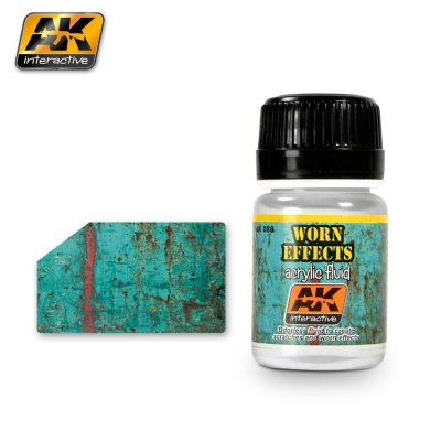 AK Interactive 088 Worn Effects Acrylic Fluid - 35 ml