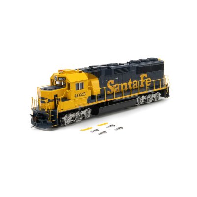 Athearn 1014 - HO EMD GP60 Locomotive, Sound-Ready, ATSF #4025