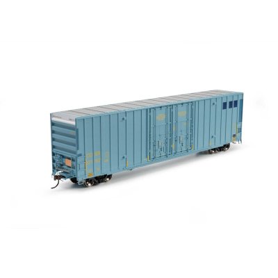 Athearn 2282 - HO ATH 60' Gunderson High Cube Double Door Box Car, Primed For Grime COER #171157