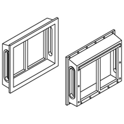 Athearn 95350 - HO Scale All-Weather Window Set, 2 Pane/Shallow/Angle(6)
