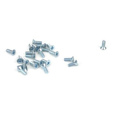 Athearn 99007 - Flat Head Screw, 2-56 x 1/4" (24)