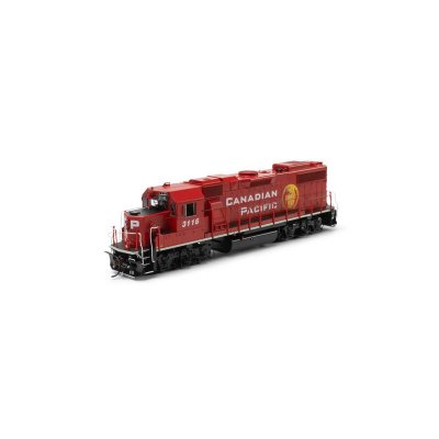 Athearn Genesis 1405 - HO GEN GP38-2 Locomotive w/DCC & Sound, CP 'Golden Beaver' #3116