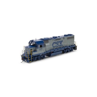 Athearn Genesis 1409 - HO GEN GP38-2 Locomotive w/DCC & Sound, CSX 'Blue Down' #2611