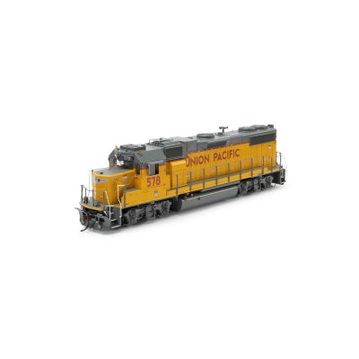 Athearn Genesis 1397 - HO GEN GP38-2 Locomotive - DCC Ready - UP 'Baby Wings/Yellow Sill' #578
