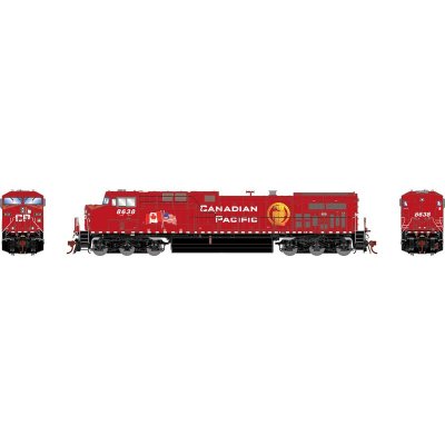 Athearn Genesis 2046 - HO GEN AC4400CW Locomotive - DCC Ready - CP 'Dual Flags' #8638