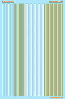 SmokeBox Graphics DF7787- HO Scale Locomotive Sill Stripes