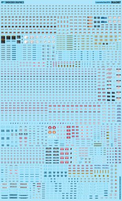 SmokeBox Graphics DL6387- HO Scale Locomotive Data 2010+