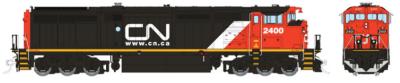 Rapido 24013 - HO Dash 8-40CM - DCC Ready - Canadian National: Website #2451