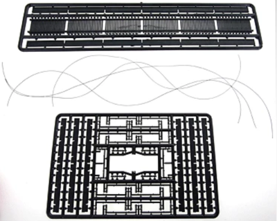 Central Valley 1811 - N Scale 150' Bridge Details (Unpainted Plastic) -- Walkways