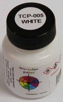 Tru Color Paint 005 - Acrylic -White - 1oz