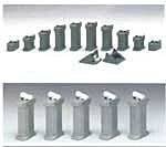 Kato Unitrack 230161 - N Scale Add-On Gradual Pier Set - Unitrack -- 7/16 - 1-5/8" 11-42mm High