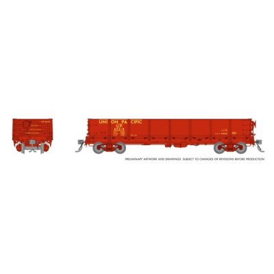 Rapido 163017-5 - HO 40' Drop Bottom Gondola: Union Pacific: Single Car #66382