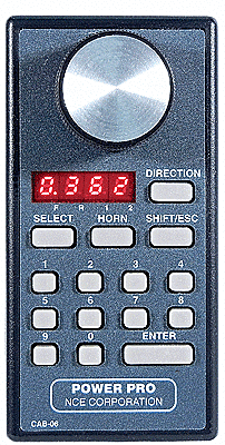 NCE 39 - Cab06 Intermediate DCC Throttle -- Standard
