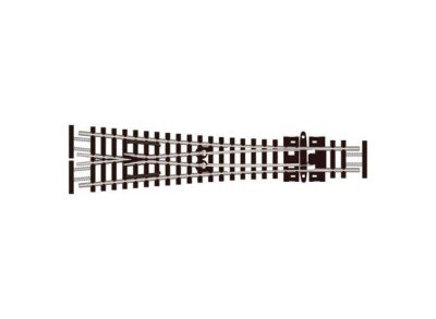 Peco SLE397F - N Scale Code 55 Wye Turnout - Electrofrog -- 24" Radius