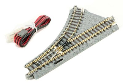 Kato Unitrack 20240 - N Scale Compact Turnout R150-45 - Unitrack -- Left Hand