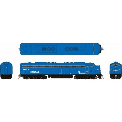 Rapido 28829 - HO EMD E8A (DC/DCC/Sound): Conrail - Blue Scheme: #4022