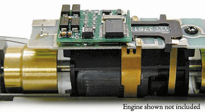 NCE 103 - HO Scale D14SR DCC Control Decoder 1.3 Amp - Silent Running(TM) -- Direct Plug-In, 6 EF...