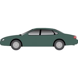 Atlas 1272 - HO 1996 FORD TAURUS MEDIUM WILLOW METALLIC