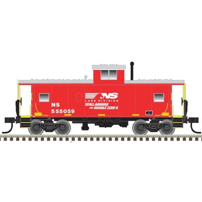 Atlas 20006234 - HO Standard Caboose - Norfolk Southern (Double Zeros) #555059