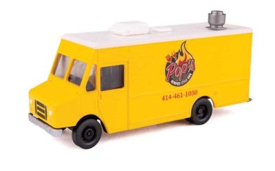 Walthers SceneMaster 12114 - HO Scale Morgan Olson(R) Route Star Van -- BBQ Food TruckMorgan Olso...