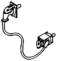 Details West 221 - HO Scale MU Cables -- Dummy Receptacle pkg(2)