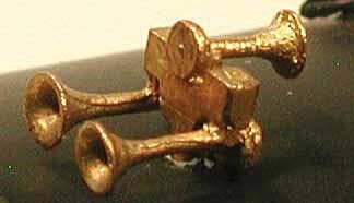 Cal Scale 641 - HO Scale Nathan P3 P3UR3 3-Chime Air Horn -- Lost Wax Brass Casting