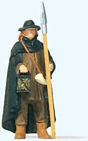 Preiser 28214 - HO Scale Night Watchman - Individual Figure