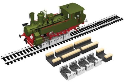 Bachmann 39023 - HO Scale Rollers and Drive Wheel Cleaners