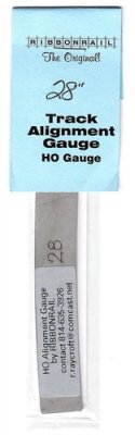 Ribbonrail 28 - HO 5" Track Alignment Gauge - Curved 28" Radius